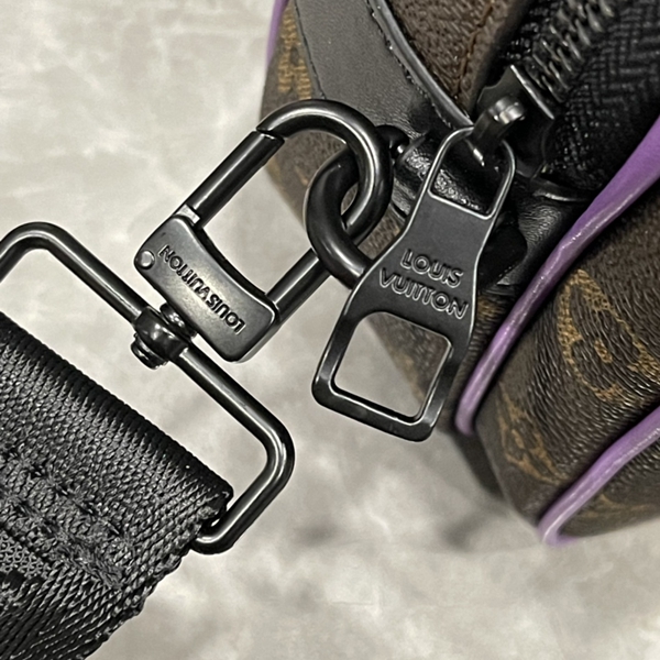 ルイヴィトンバッグ素材ディテール